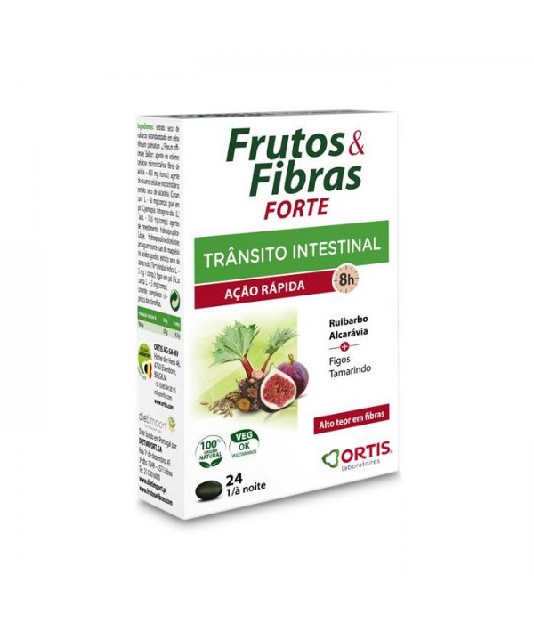 Frutos & Fibras - 30 Comprimidos - Fharmonat